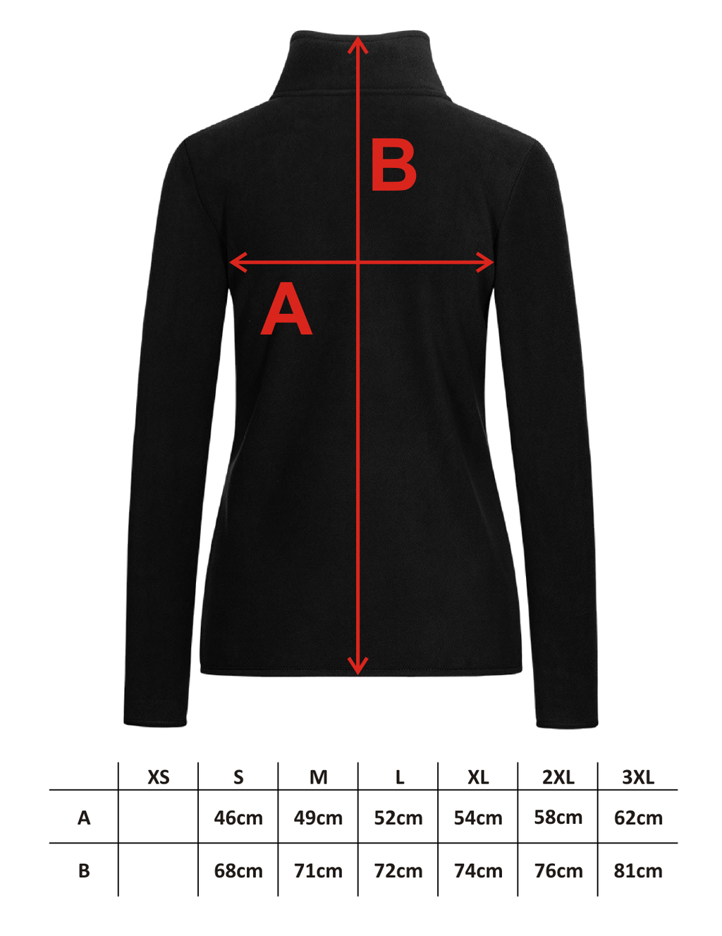 Damen Fleecejacke, Bestickung türkis NUR linke Brust