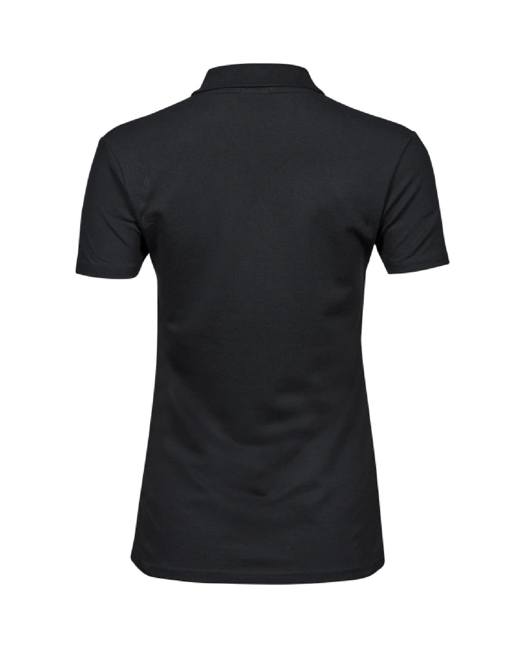 Damen Polo-Shirt mit Elasthan, Bestickung weiß NUR linke Brust