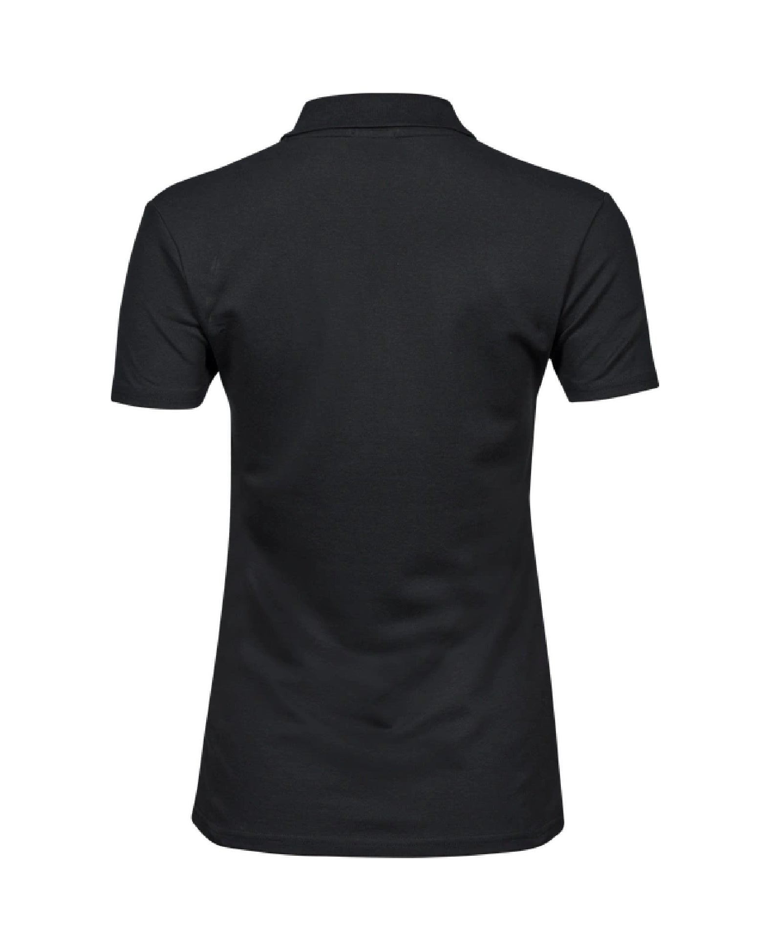 Damen Polo-Shirt mit Elasthan, Bestickung türkis NUR linke Brust