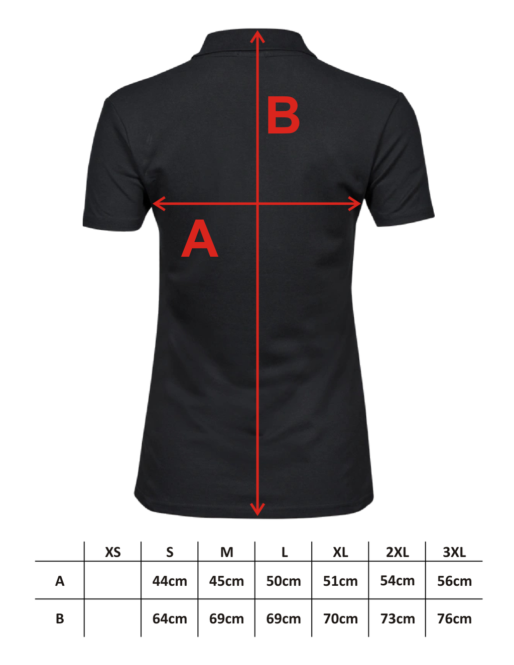 Damen Polo-Shirt mit Elasthan, Bestickung weiß NUR linke Brust